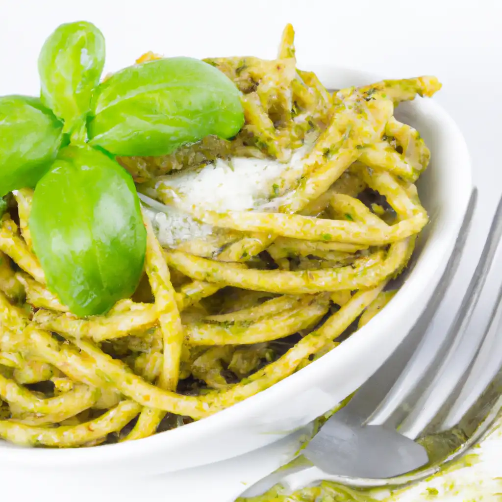 receta de pasta al pesto