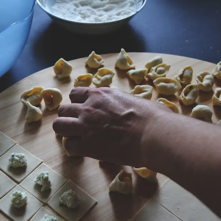 receta tortellini caseros
